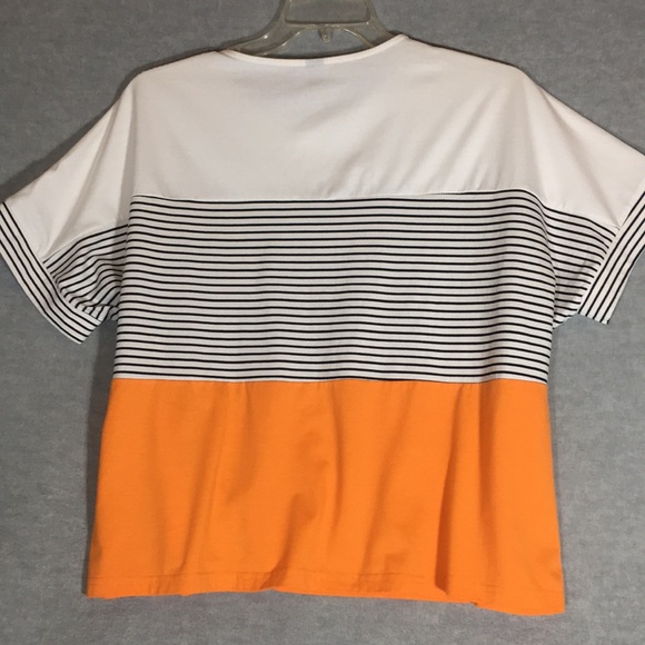 SHEIN CURVE Cruise Vaca Boxy Fit Spring/Summer Oversized Relaxed Fit Crop Style - Picture 2 of 16